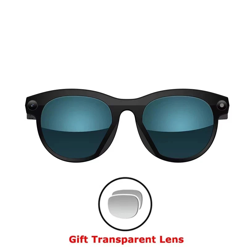 AI Smart Glasses 6K HD Camera Chat GPT Bluetooth Call Voice Assistant Control Navigation Waterproof Smart Sports Glasses 2026