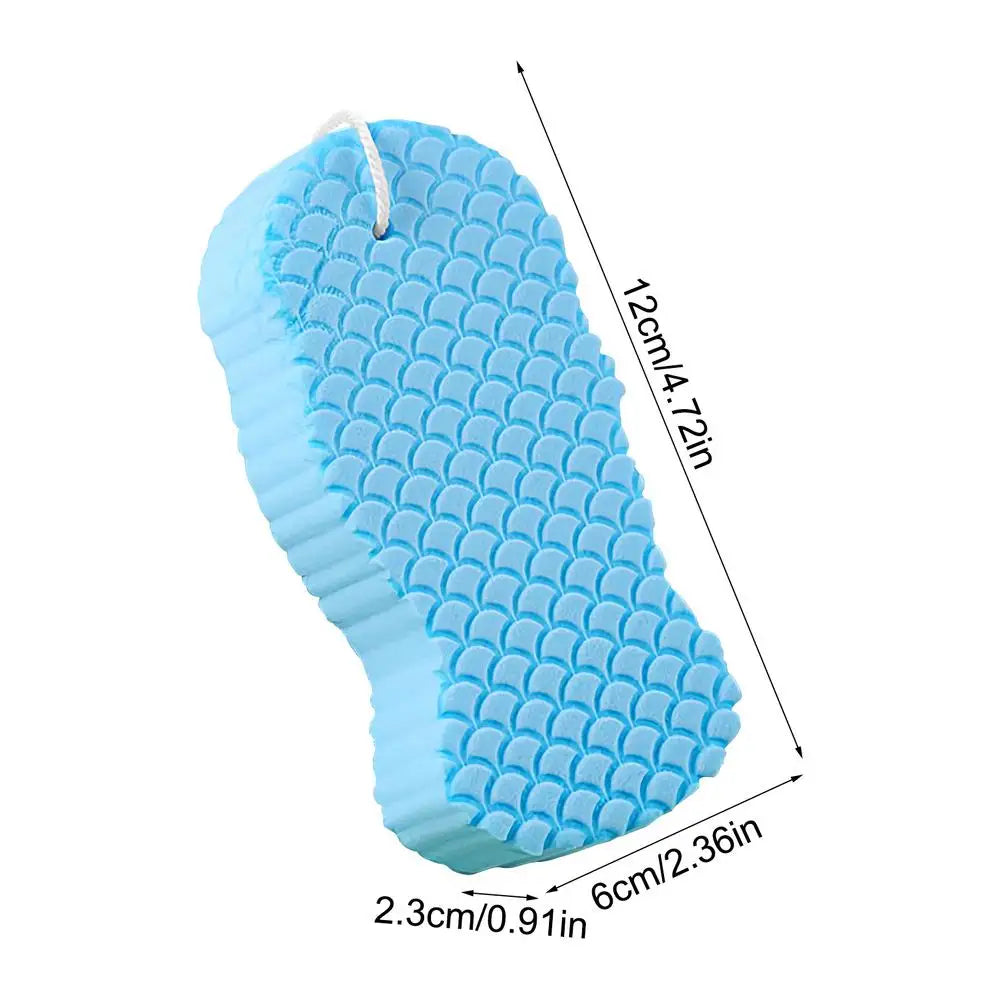 Bath Sponge Exfoliating Bath Scrubbing Sponges Body Washcloth Skin Scrubber Relax Exfoliating Skincare Shower Scrubbing Tool MITIKO
