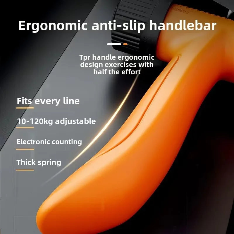 Adjustable 10-120KG Non-Slip Hand Gripper Fitness Mechanical Counting Hand Grip for Effective Home Workout Sessions
