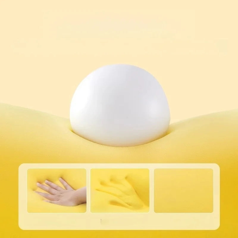 Cooling Office Pillow for Desk Naps - Versatile 3-in-1 Lap Pillow & Lumbar Support Cushion with Sponge Fill, for Adults, Stude