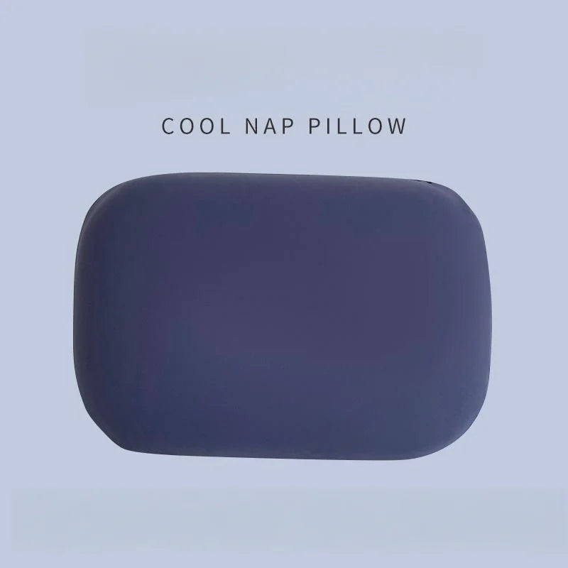 Cooling Office Pillow for Desk Naps - Versatile 3-in-1 Lap Pillow & Lumbar Support Cushion with Sponge Fill, for Adults, Stude