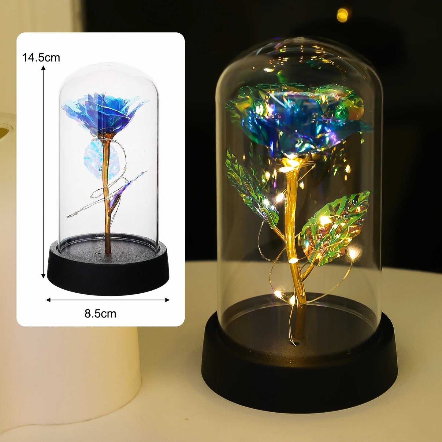 Valentines Day Artificial Rose LED |MITIKO MITIKO