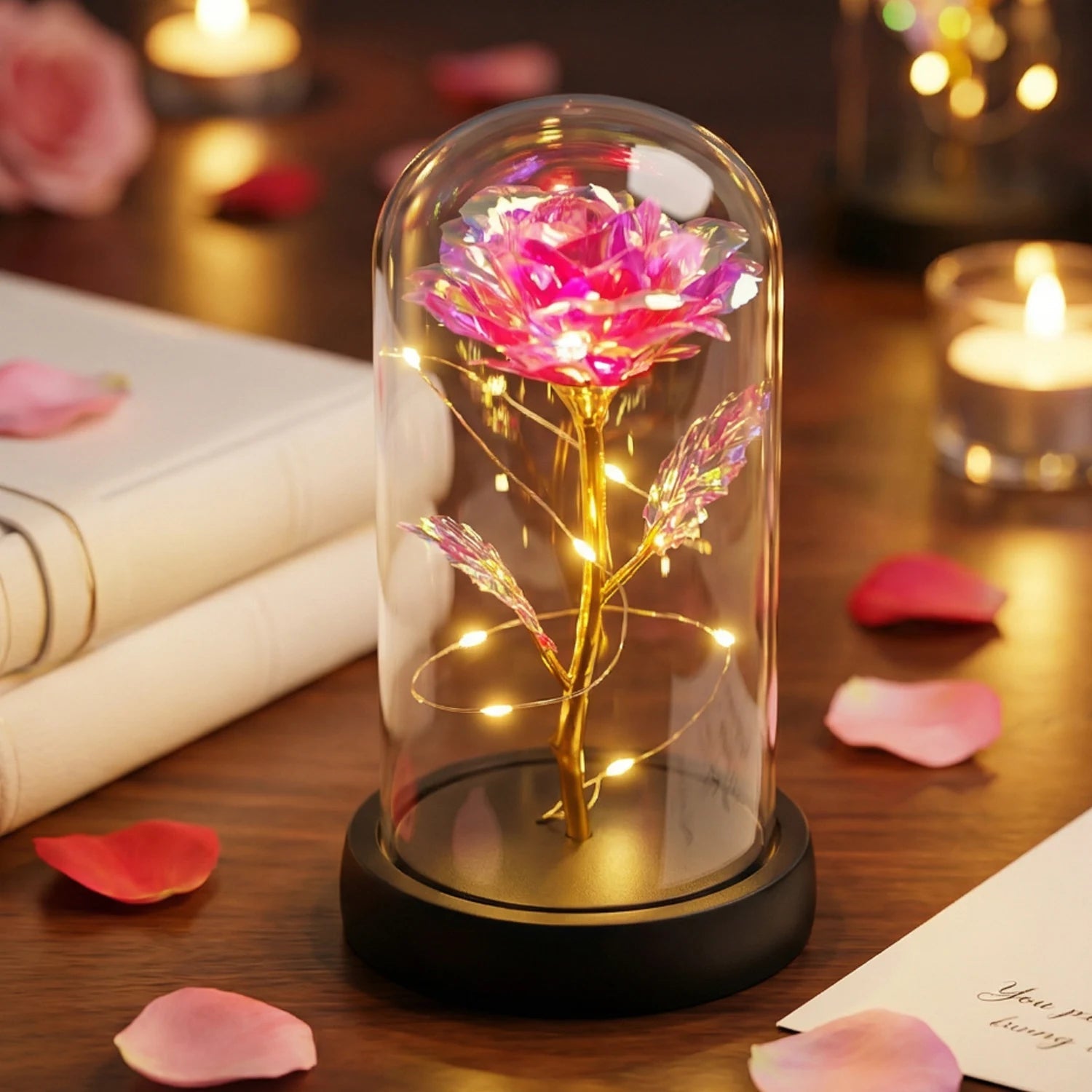 Valentines Day Artificial Rose LED |MITIKO MITIKO
