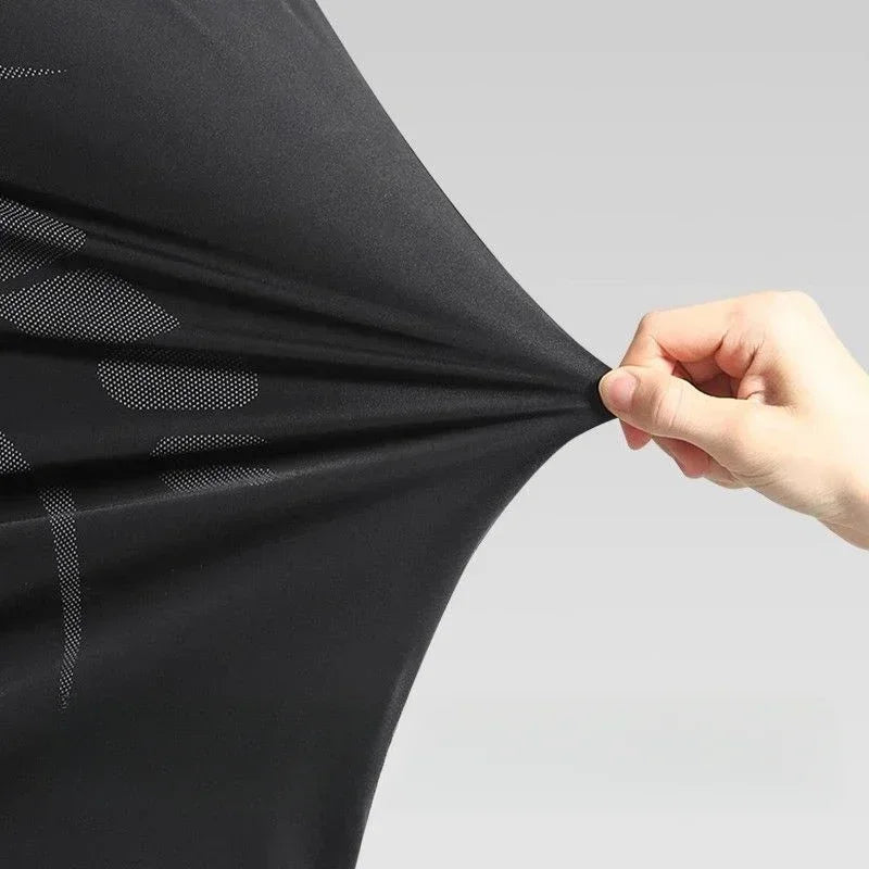 Men's Fitness Running Set Tight-Fit Quick-Dry Clothes for Autumn Night Runs Training Cycling New Sportswear Gear Men's Clothing Best home products