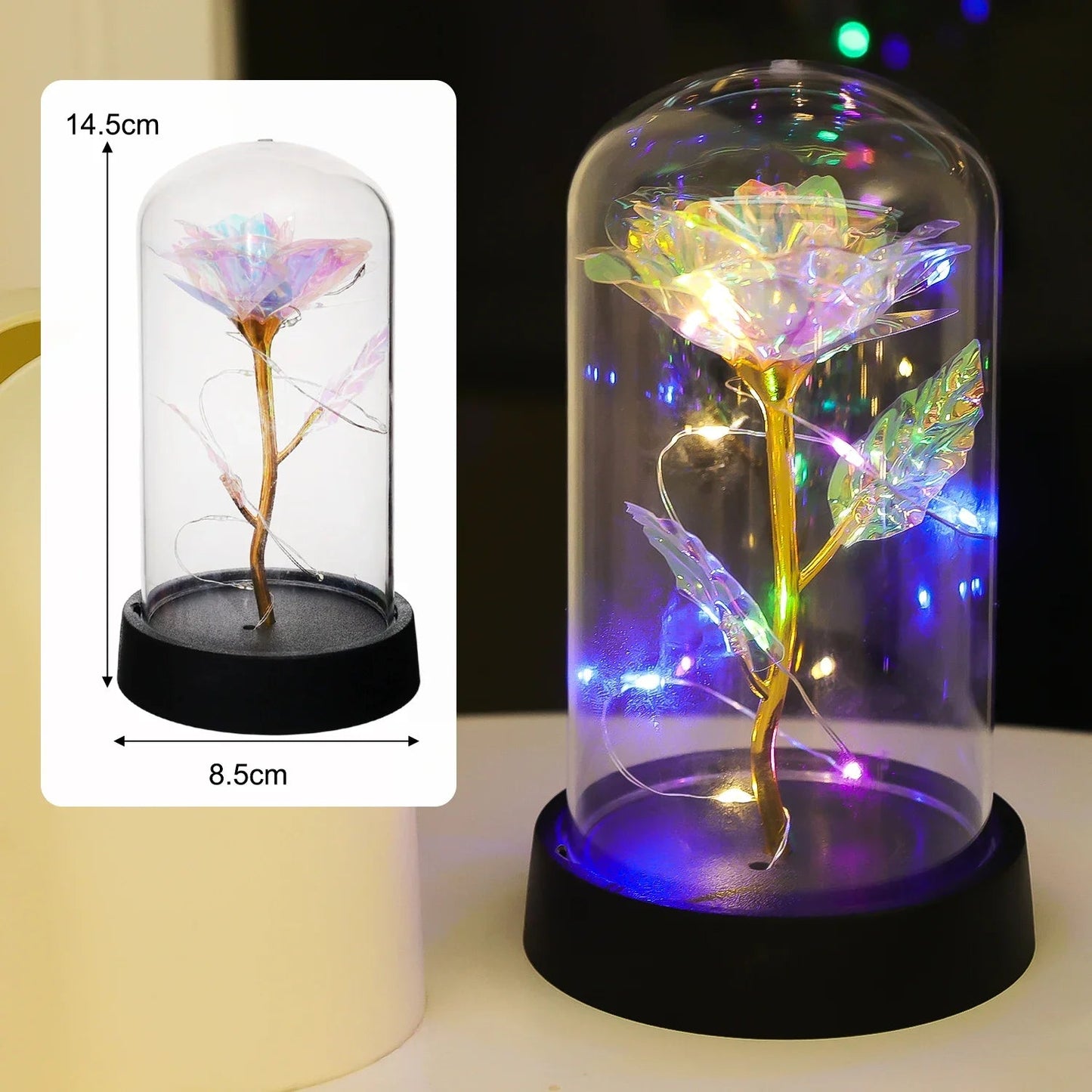 Valentines Day Artificial Rose LED |MITIKO MITIKO