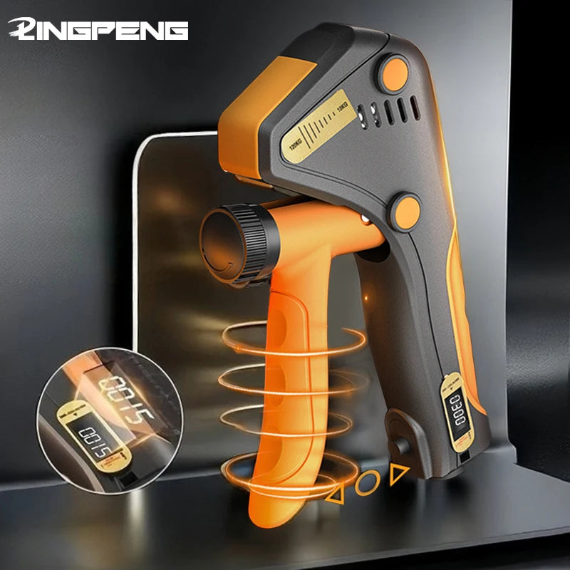Adjustable 10-120KG Non-Slip Hand Gripper Fitness Mechanical Counting Hand Grip for Effective Home Workout Sessions