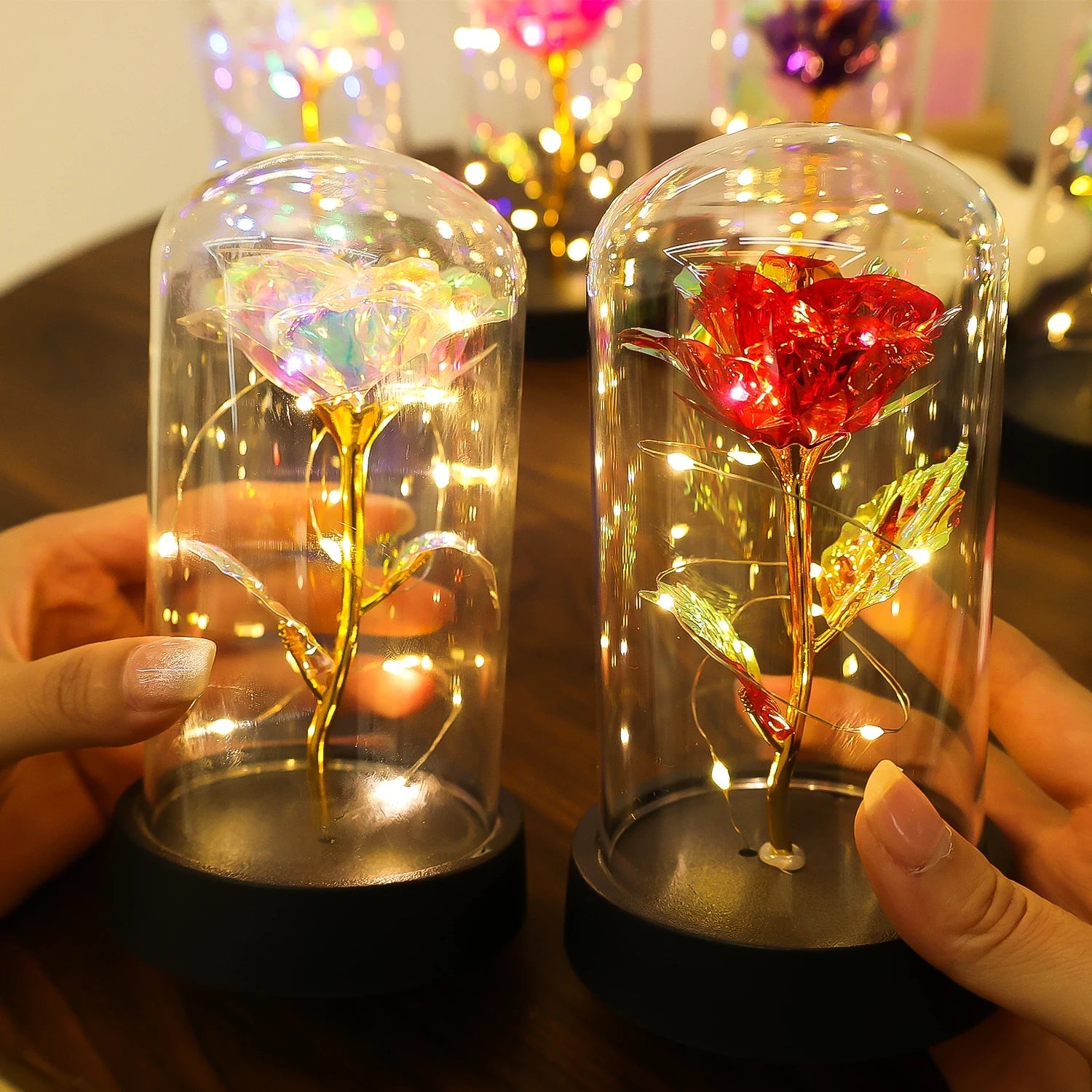 Valentines Day Artificial Rose LED |MITIKO MITIKO