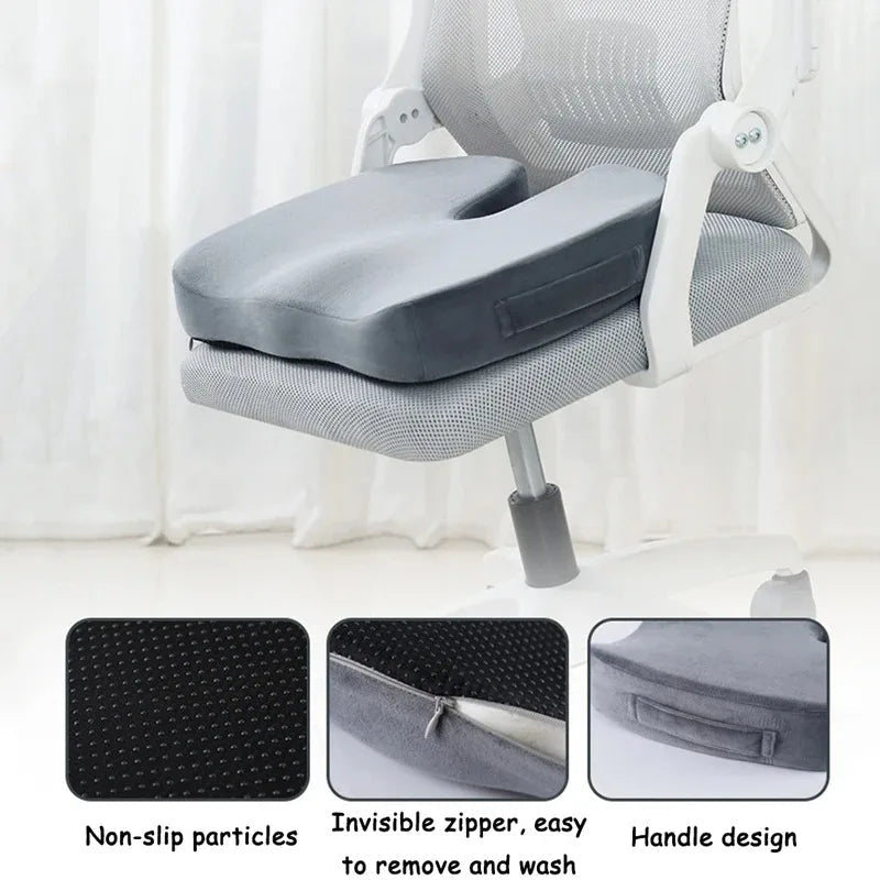 Cuscino Seduta Ufficio Memory Cotton - Sollievo Schiena | MITIKO MITIKO