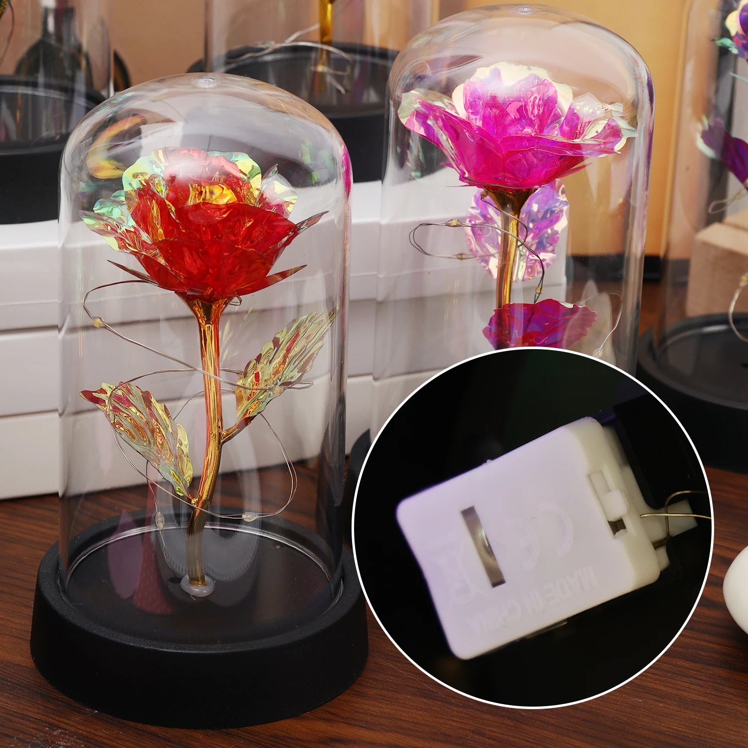 Valentines Day Artificial Rose LED |MITIKO MITIKO