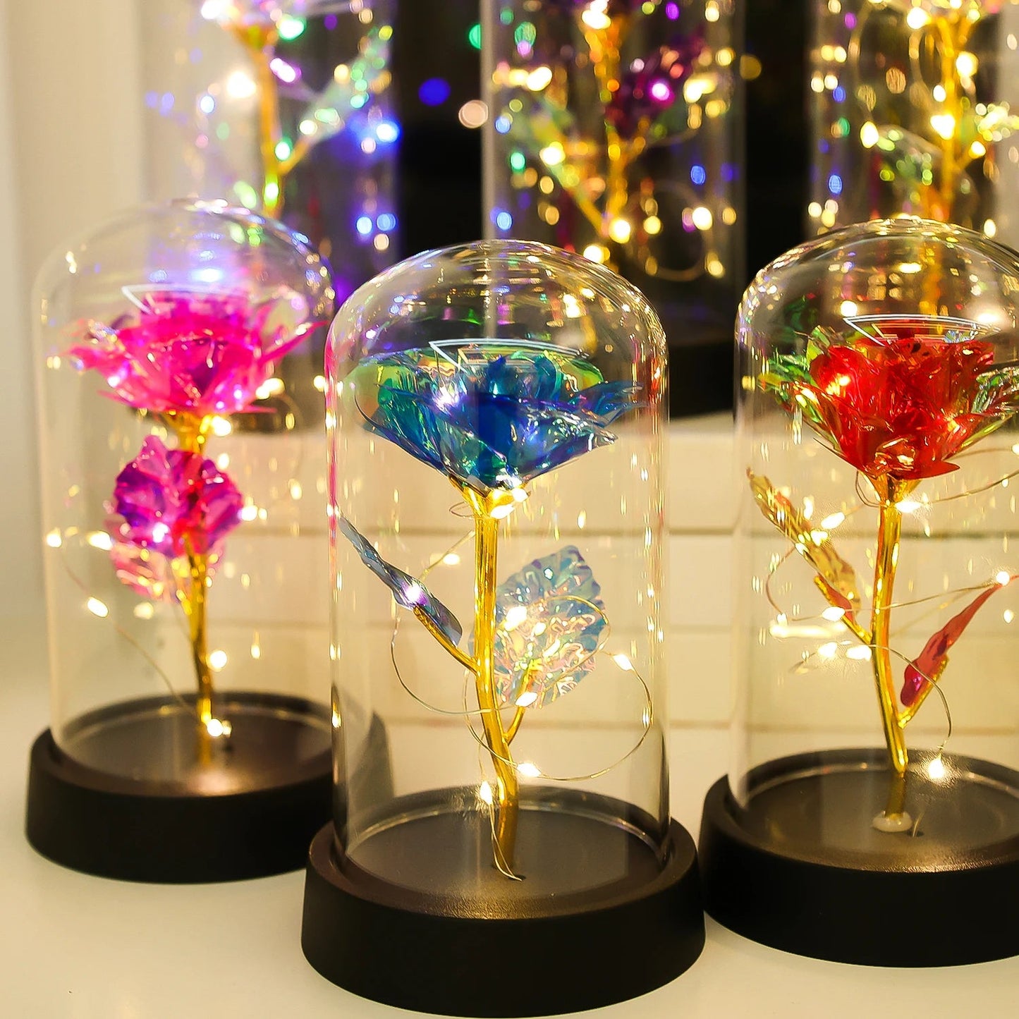 Valentines Day Artificial Rose LED |MITIKO MITIKO