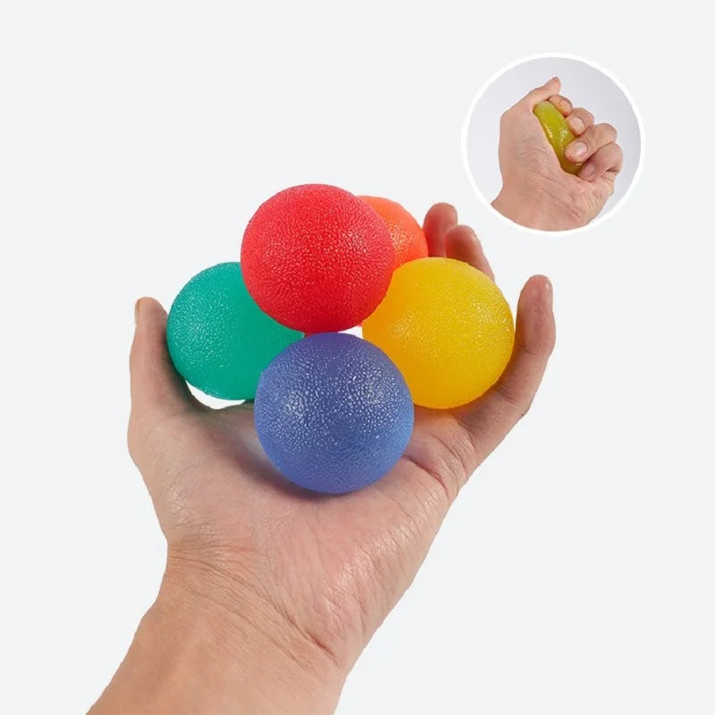 Hand Grip Egg Gripping Ball Finger Trainer Gym Fitness Home Exercise Equipment Antistress Handgrip Expander Muscle Strengthener
