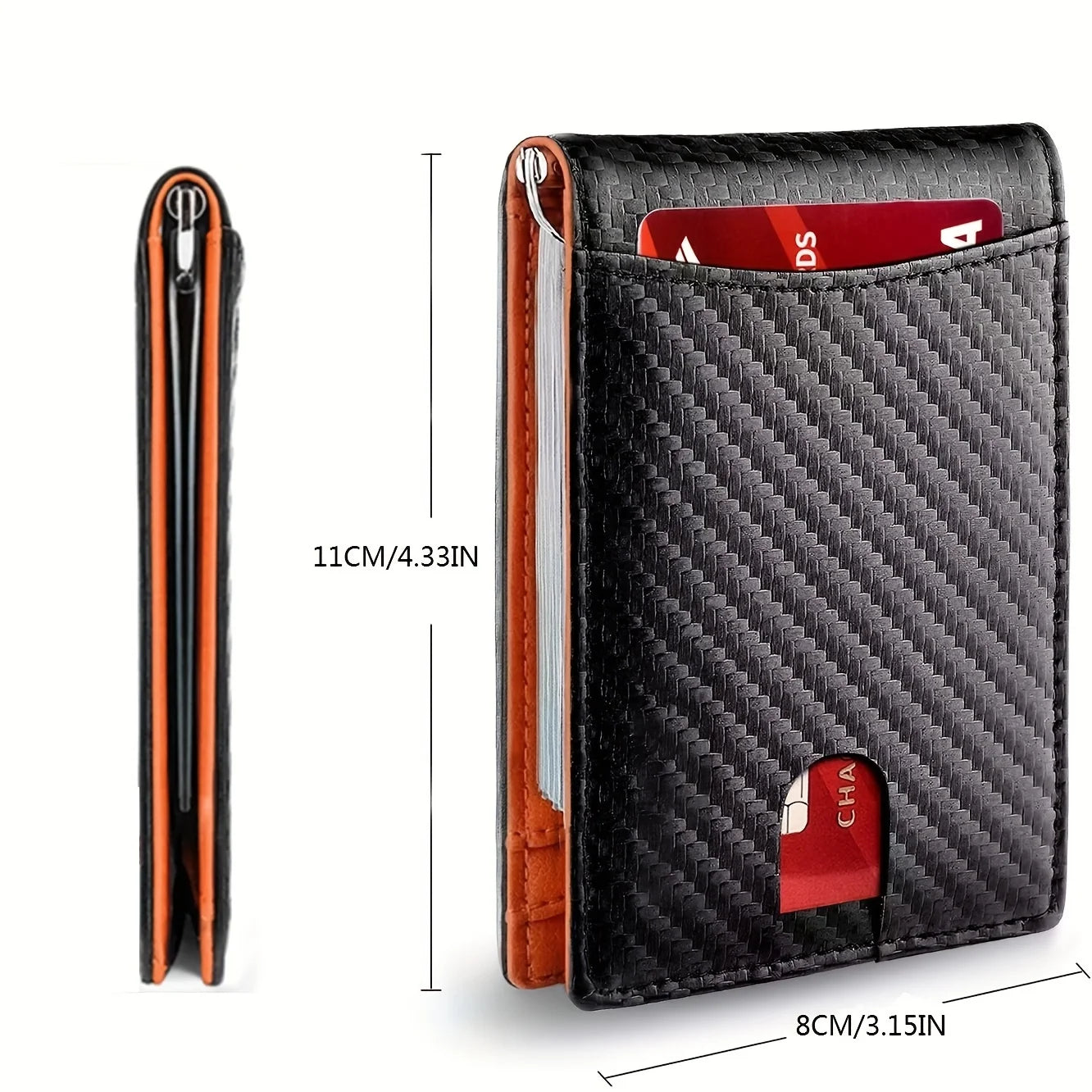 Portafoglio Uomo Slim Pelle RFID Blocking - Minimalista | MITIKO MITIKO