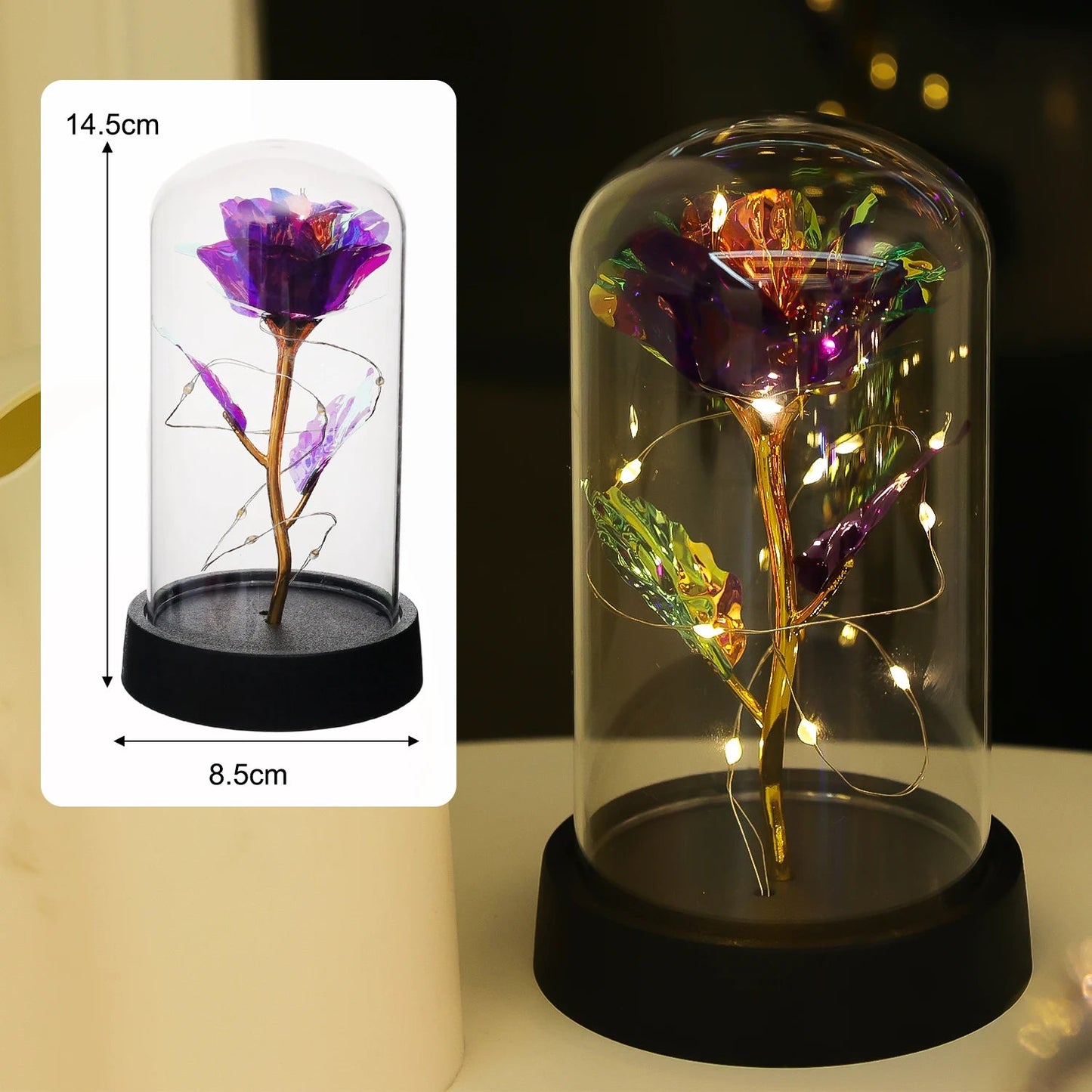 Valentines Day Artificial Rose LED |MITIKO MITIKO