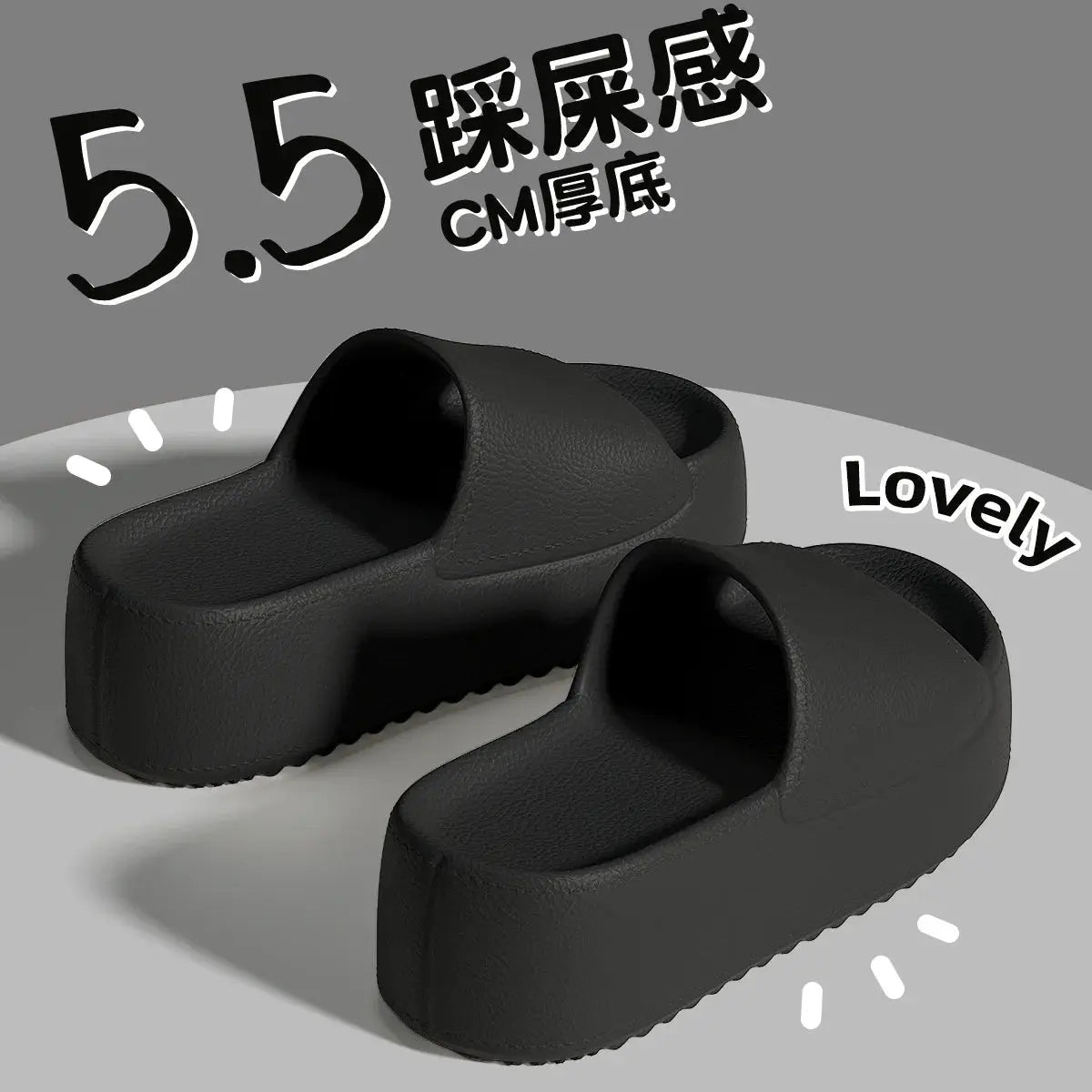 Women's Slippers for Summer Outdoor Wear, Non-slip, Thick-soled To Make You Look Taller, Cool Slippers for Home and Indoor Use Best home products